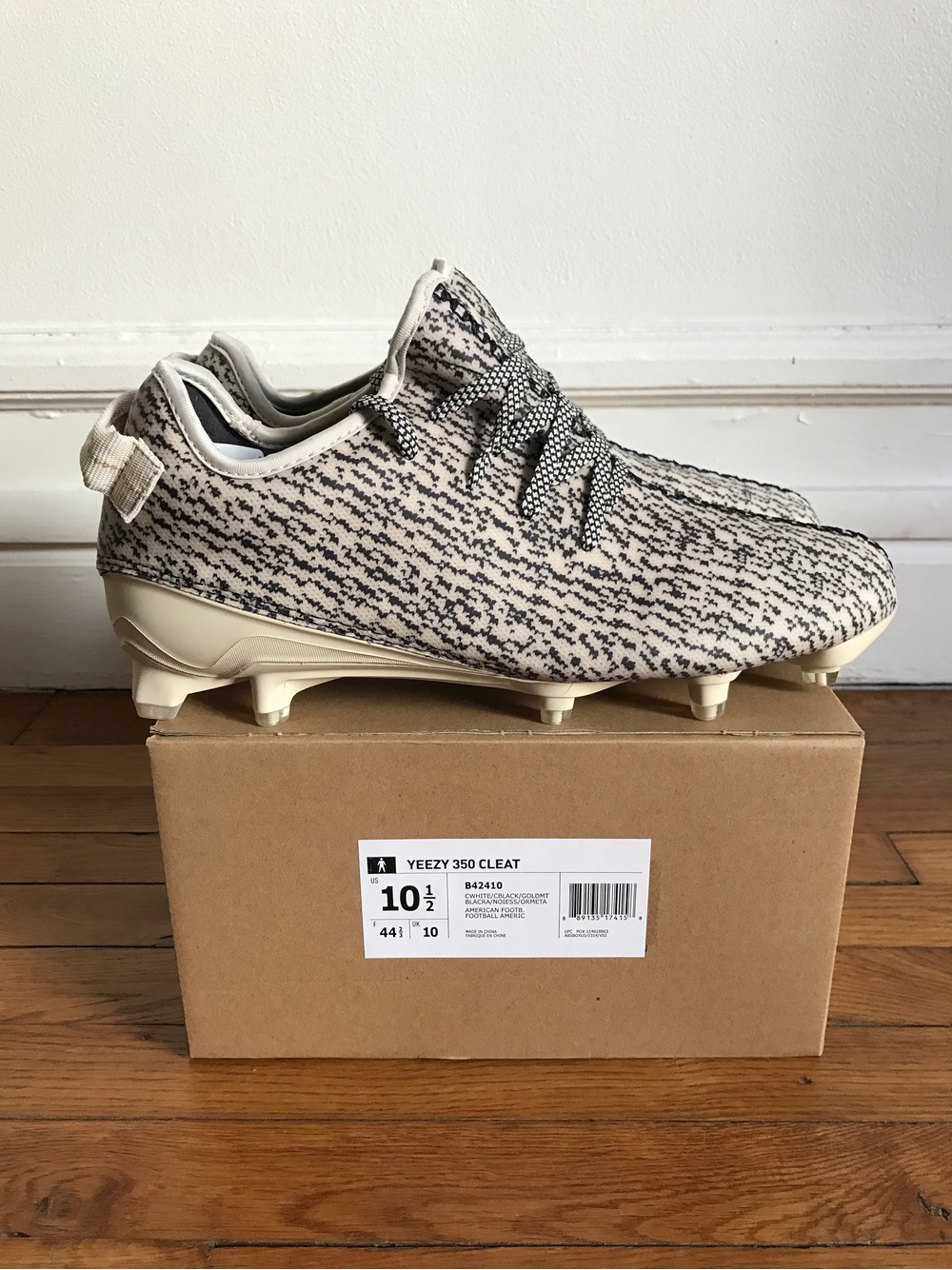 Yeezy 350 Cleat 'Turtle Dove' adidas B42410 GOAT