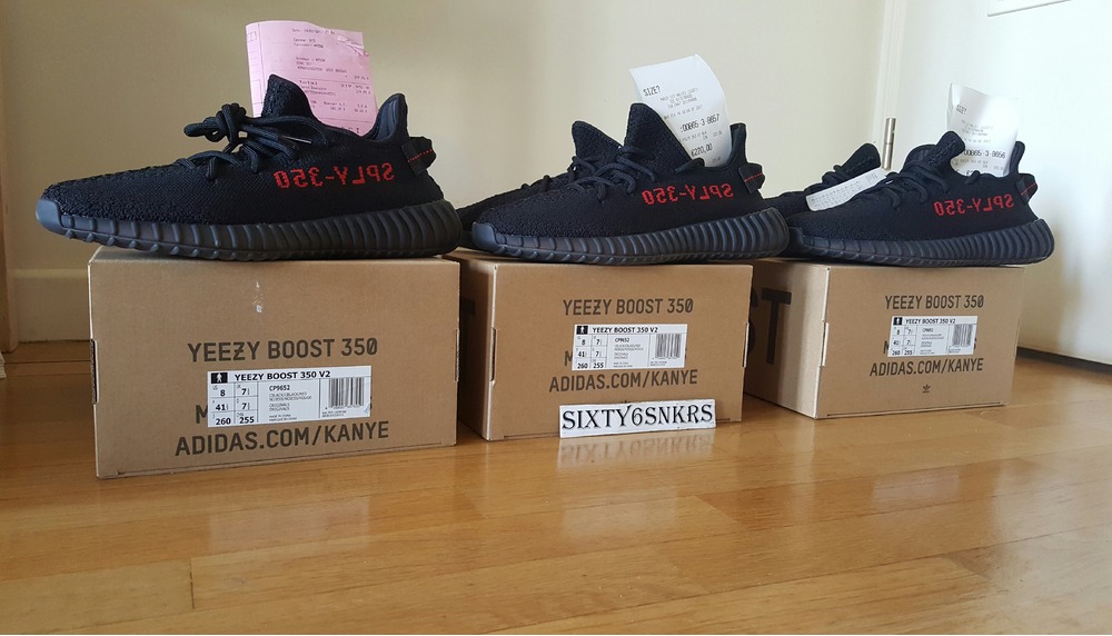 adidas yeezy boost 350 v2 8k infant black red bred bb6372 