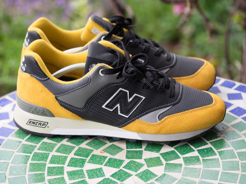 new balance 577 giallo