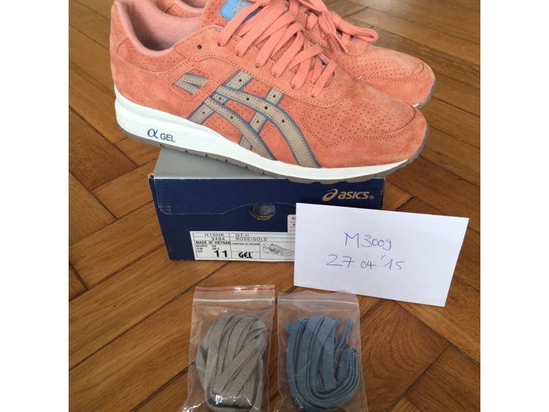 asics gt ii rose gold