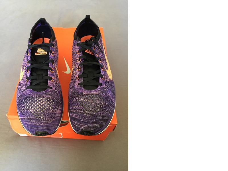 nike flyknit purple