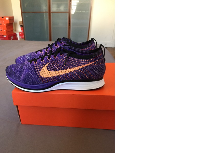Nike Flyknit Racer Lila Nike Flyknit Racer Lila