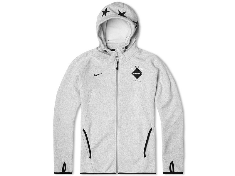 Nike FCRB F.C. Real Bristol Zip Sweat Hoodie Grey (#176056) from ...