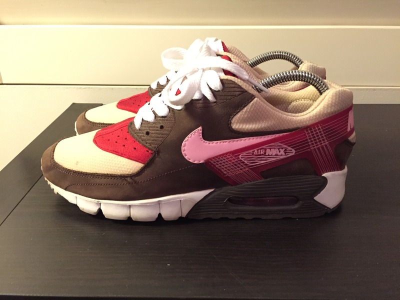 nike air max 90 current huarache dqm bacon