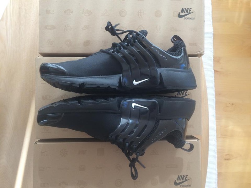 nike presto junior black