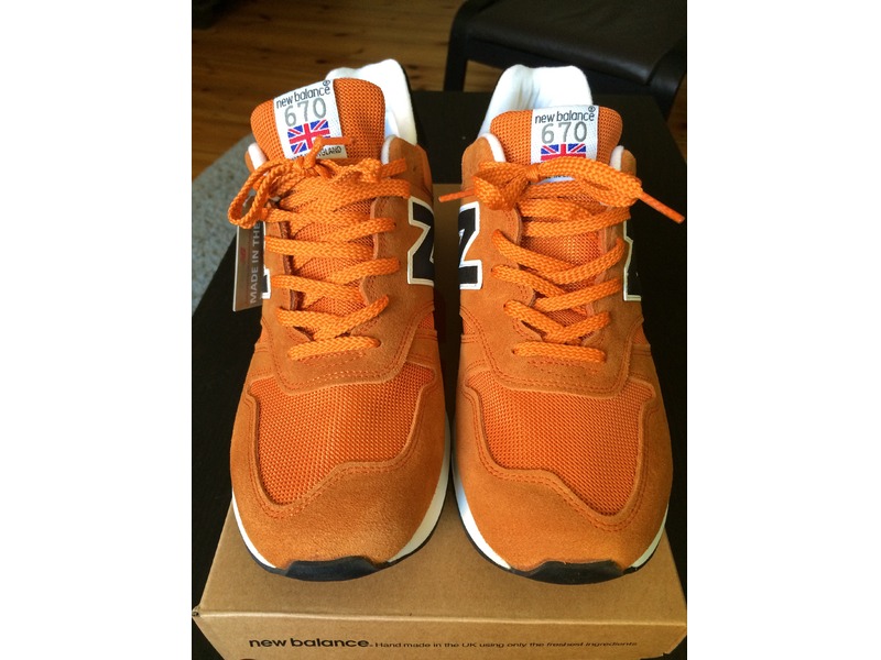 new balance 670 orange