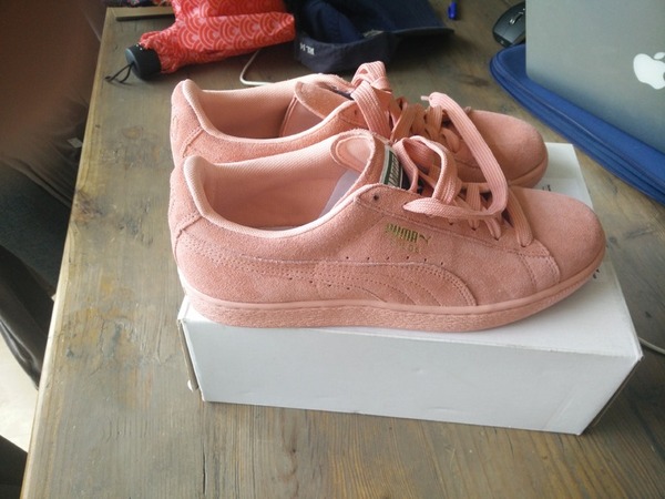 puma suede rose gold puma suede rose gold