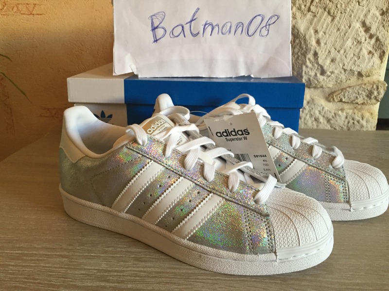 adidas superstar silver glitter