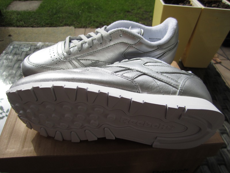 reebok classic silver