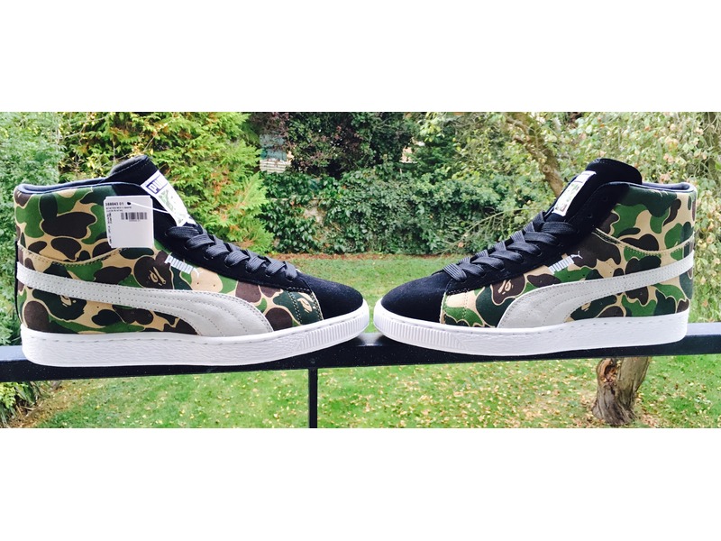 bape puma suede