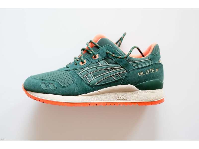 asics gel lyte 3 green orange asics gel lyte 3 green orange