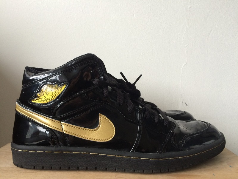 Air Jordan 1 Black And Gold 2003 Air Jordan 1 Black And Gold 2003