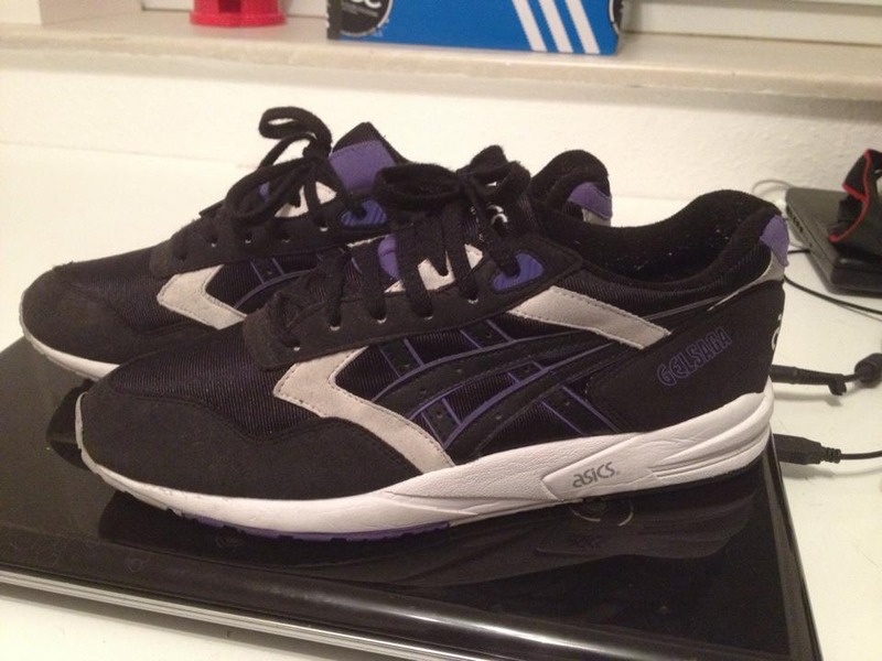 asics gel saga black purple asics gel saga black purple