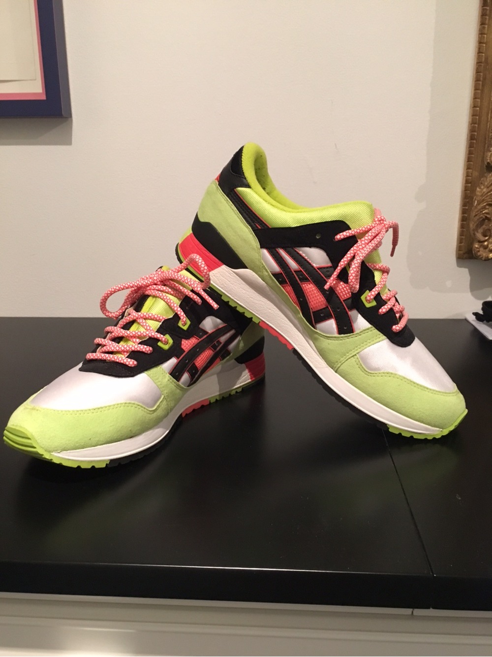 asics gel lyte iii neon kithstrike asics gel lyte iii neon kithstrike