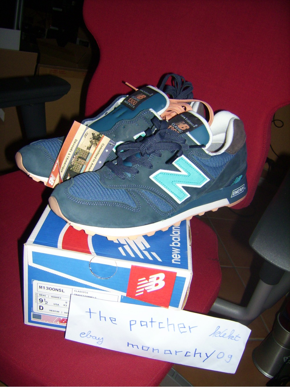 new balance 1300 salmon sole