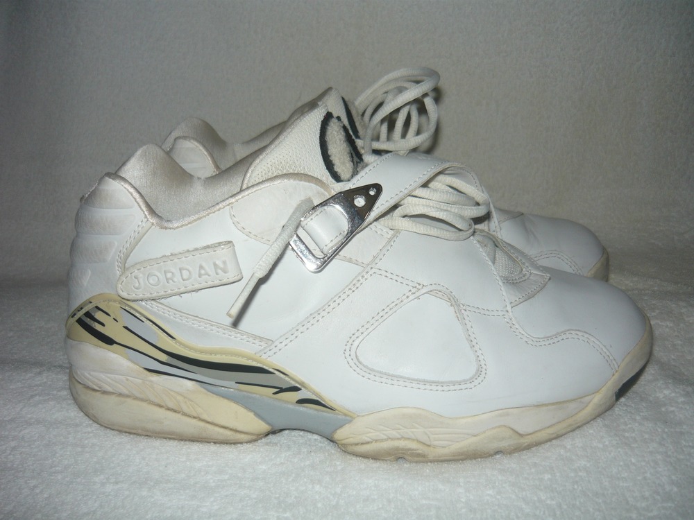 jordan 8 low white