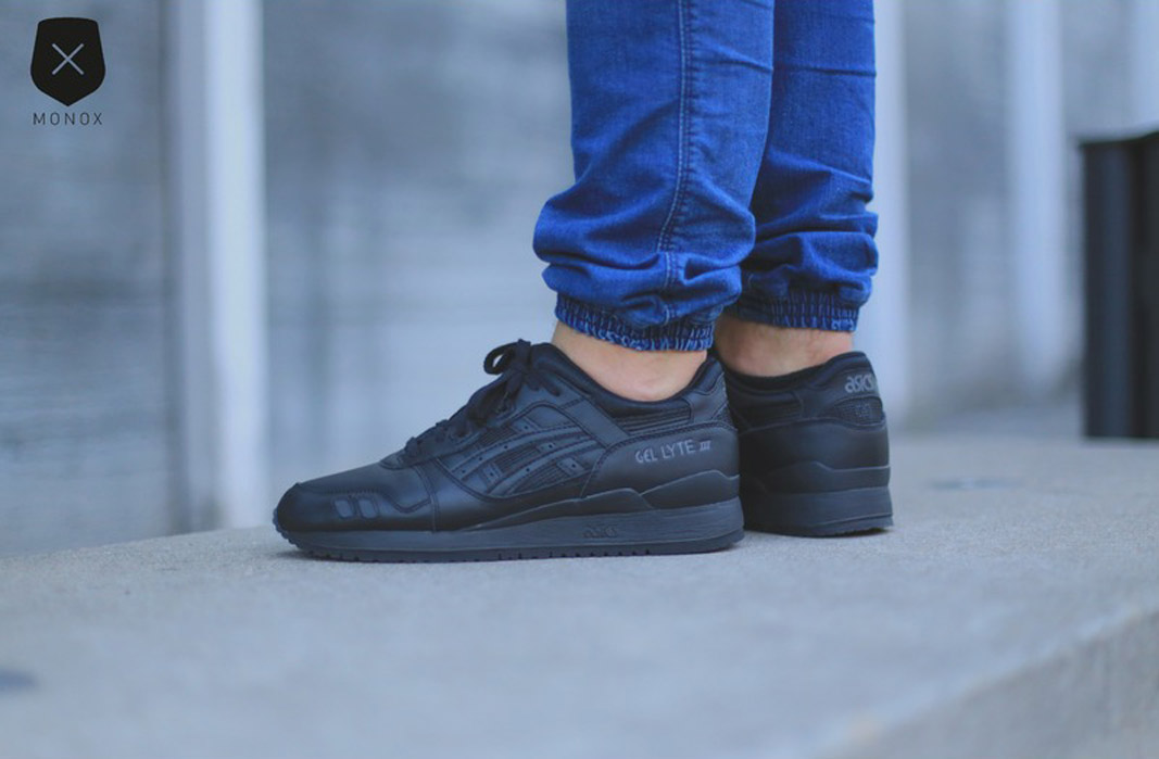 asics gel lyte 3 all black asics gel lyte 3 all black