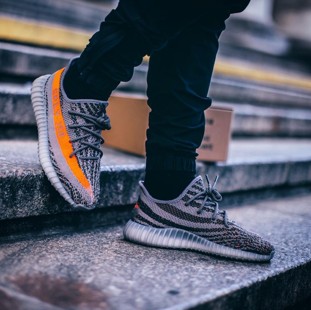 yeezy beluga 1. on feet