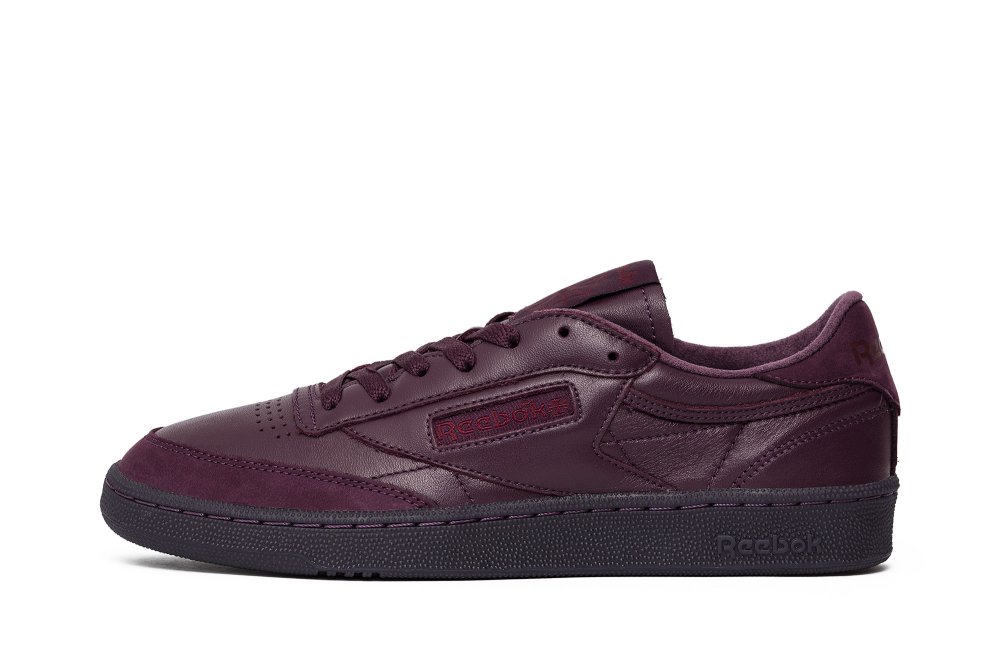 reebok club c violet