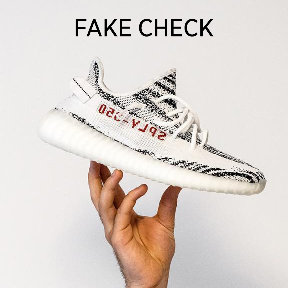 Klekt teaches You How To Spot An Adidas Yeezy V2 &#39;Zebra&#39; Fake